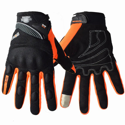 Gants de course à doigt complet respirant 