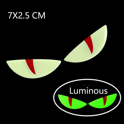 Glowing Monster Eye Decals