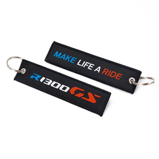 R1300GS “Make Life a Ride” Tag Keychain 