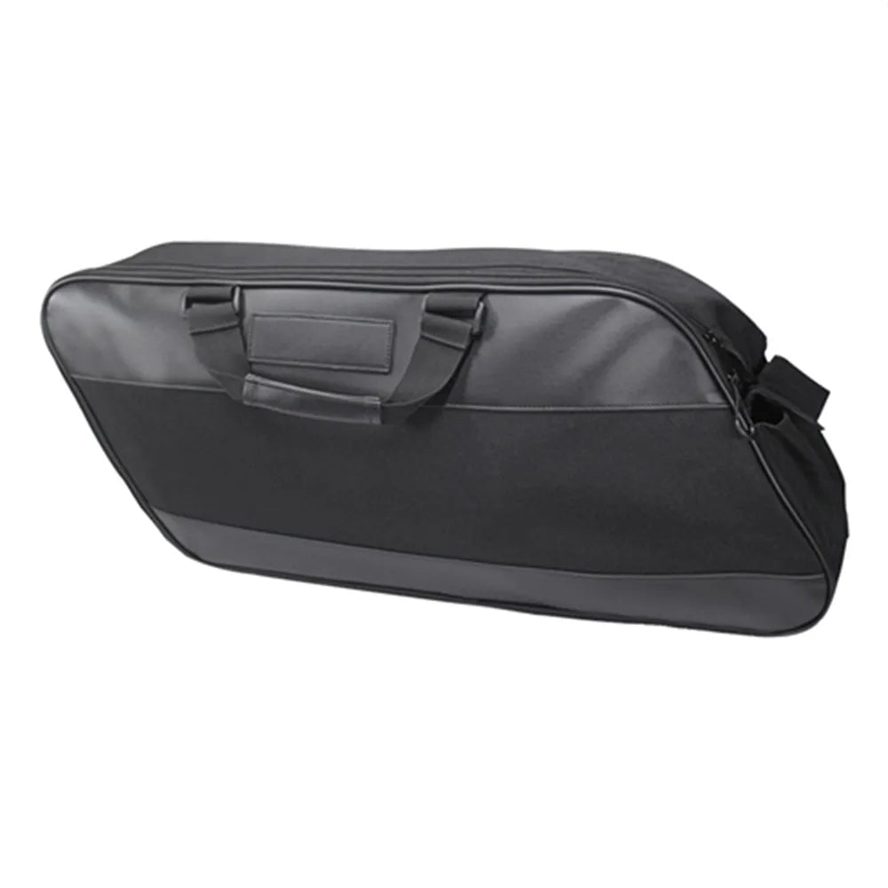 Bagagli per borsa da sella per moto nera 