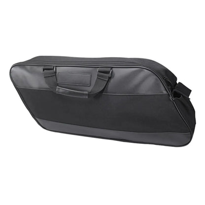 Bagagli per borsa da sella per moto nera 