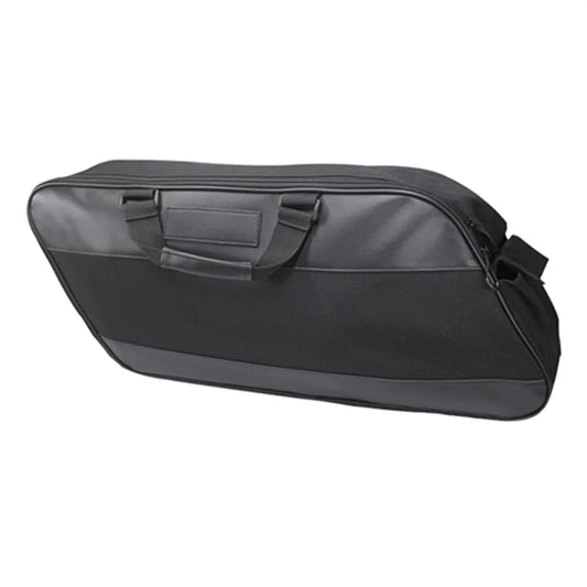 Bagagli per borsa da sella per moto nera 