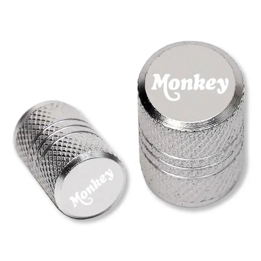Monkey Motorcycle Valve Caps 