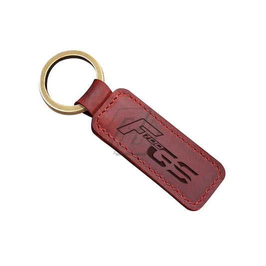 F700GS Leather Keychain 
