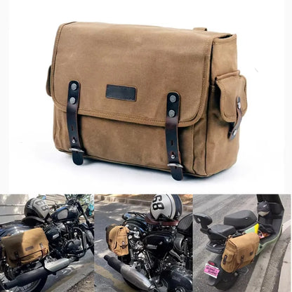 Bolsa de silla de montar de la motocicleta 