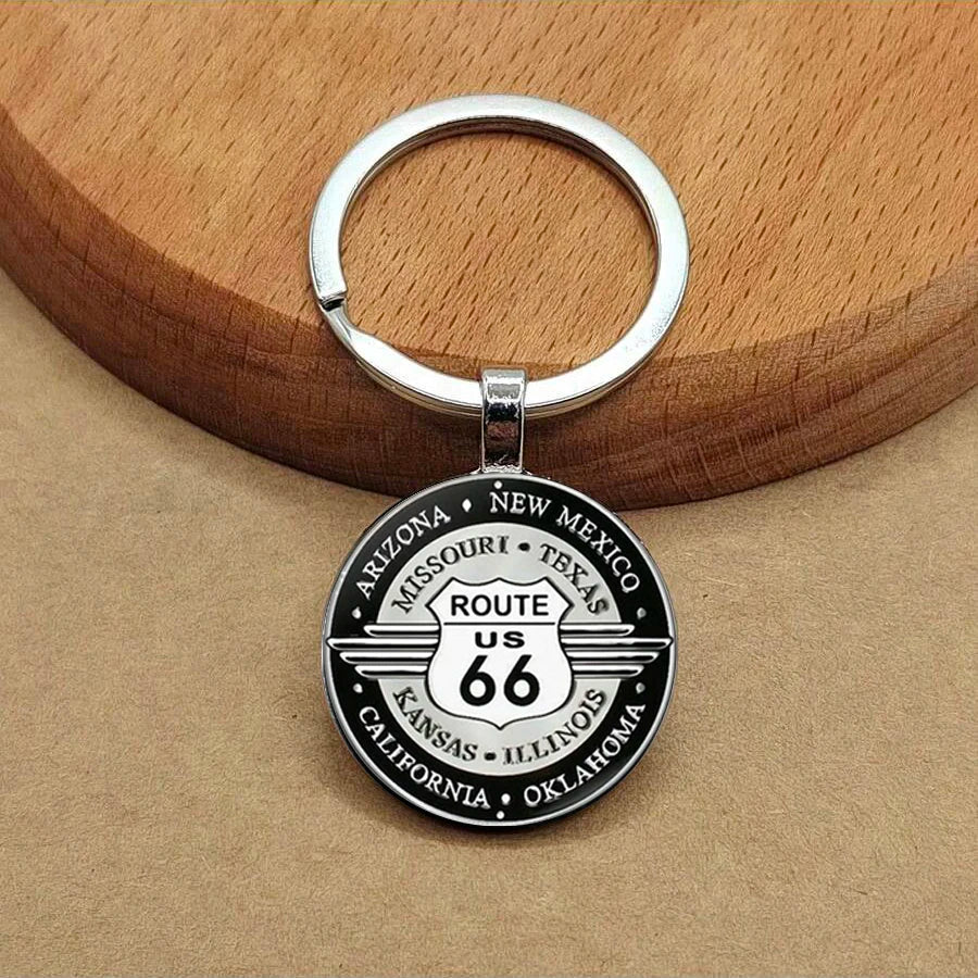 Route 66 Keychain 