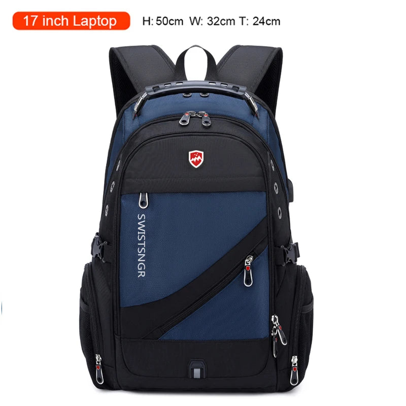 Motorcyclist Travel Backpack Lock Secure 