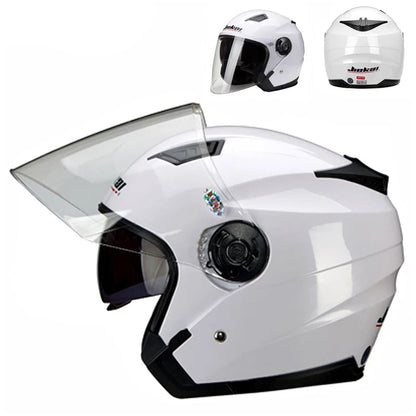 Motorbike Motorcycle Dual Lens Helmet 