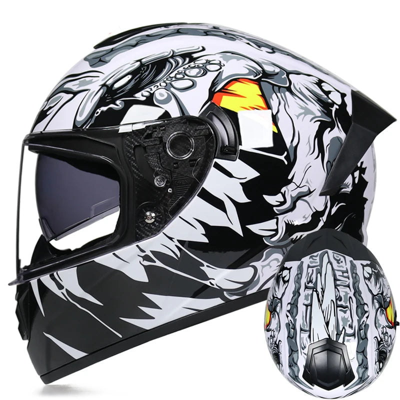 Full Face Motorcycle Premium Helmet 