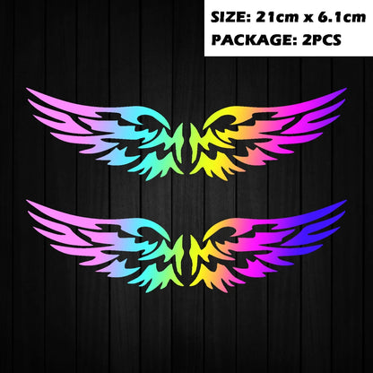 Angel Wings Reflective Sticker for Motorcycles