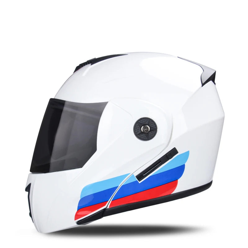 Modular Flip Helmet with Double Lens