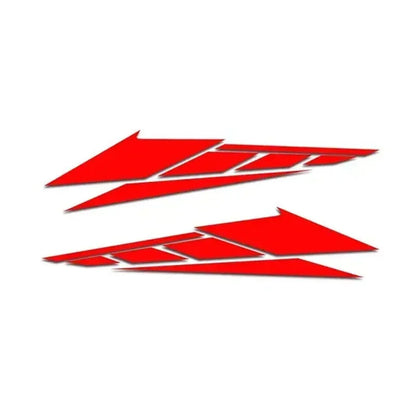 Reflective Tail Box Decals for Motorcycles