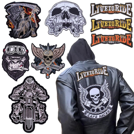 Motorcycle Patches for Clothing 