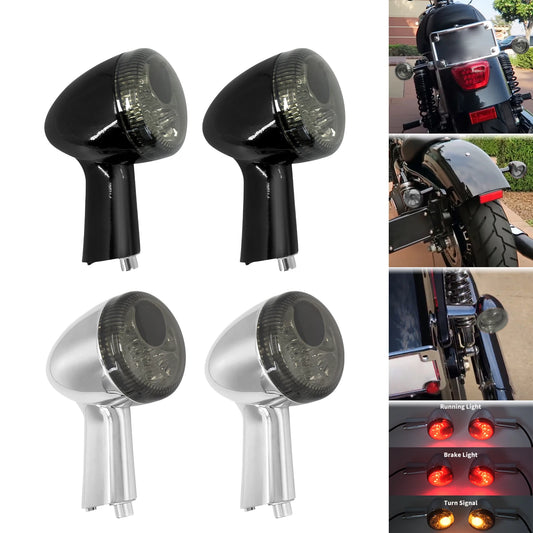 2pcs Motorcycle Rear Turn Signals Indicators