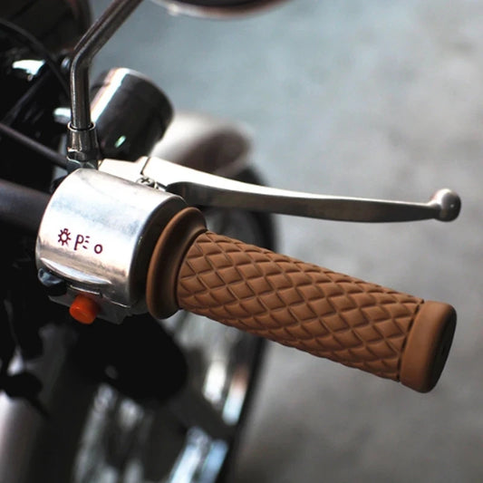 Retro Vintage Rubber Handlebar Grips
