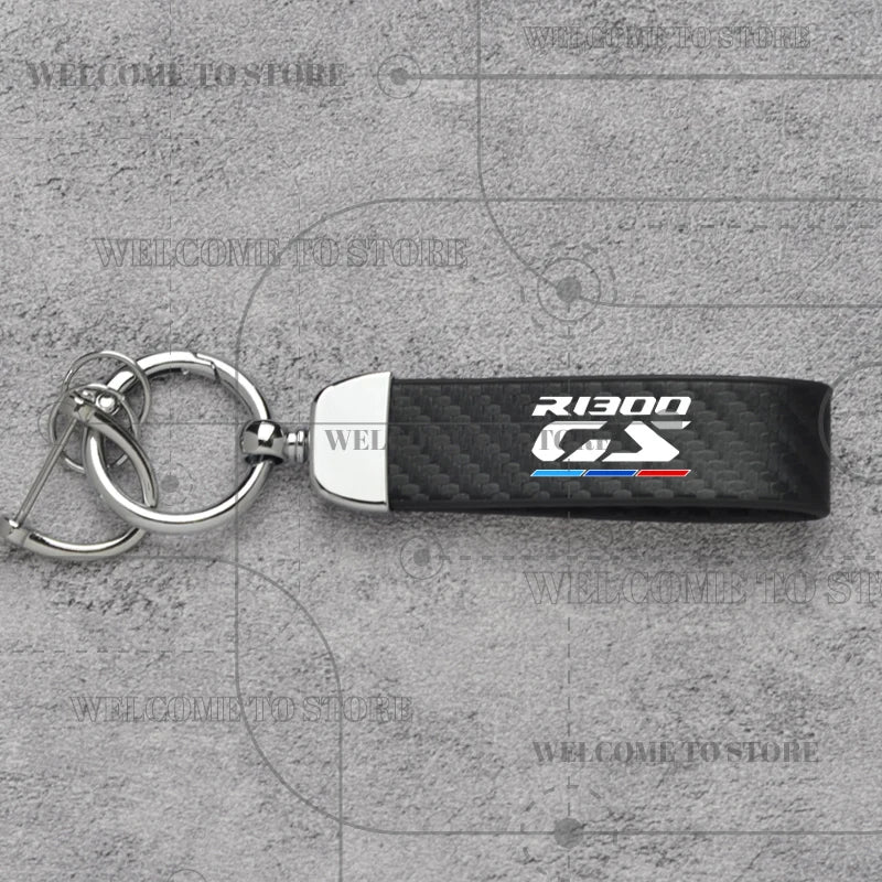 R1300 GS Leather Keychain 