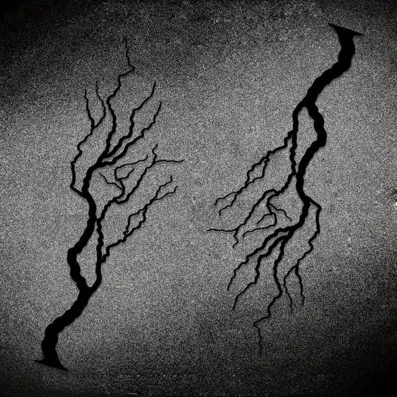 Lightning Bolt Reflective Decals