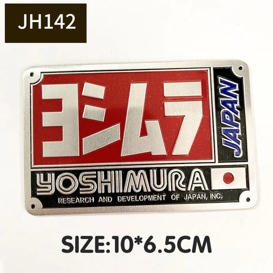 Exhaust Metal Badges
