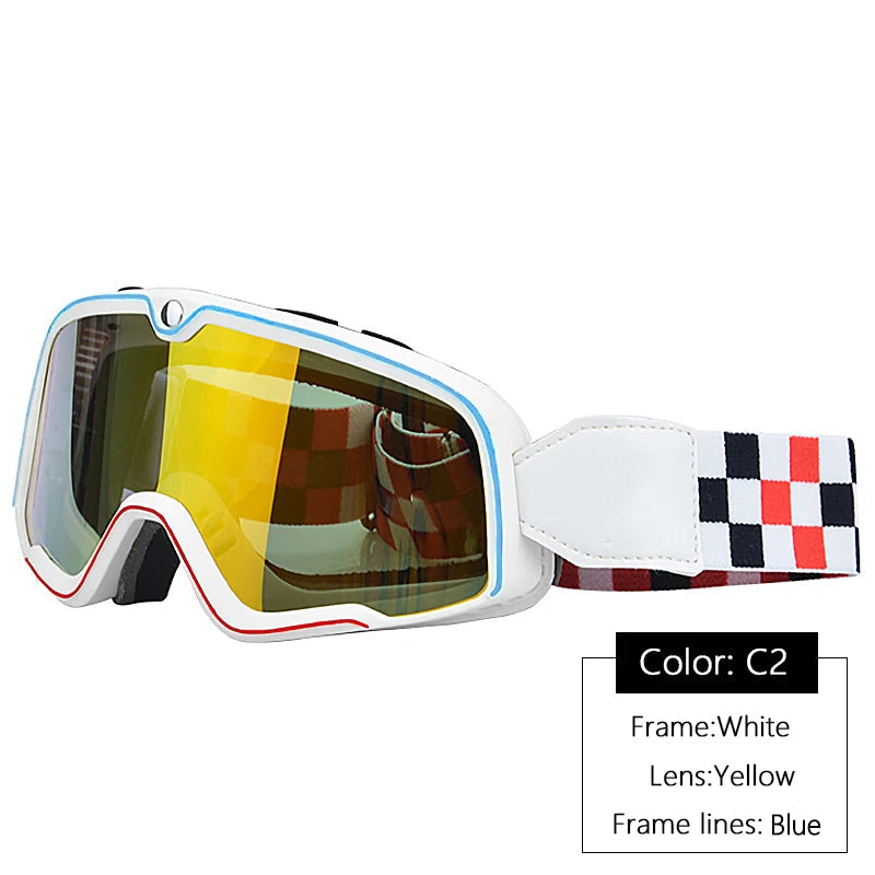 Vintage Racing Goggles