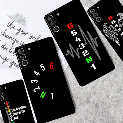 Case de moto 1N23456 pour Samsung
