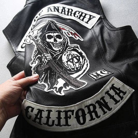 Sons of Anarchy Leather Motorcycle Vest 
