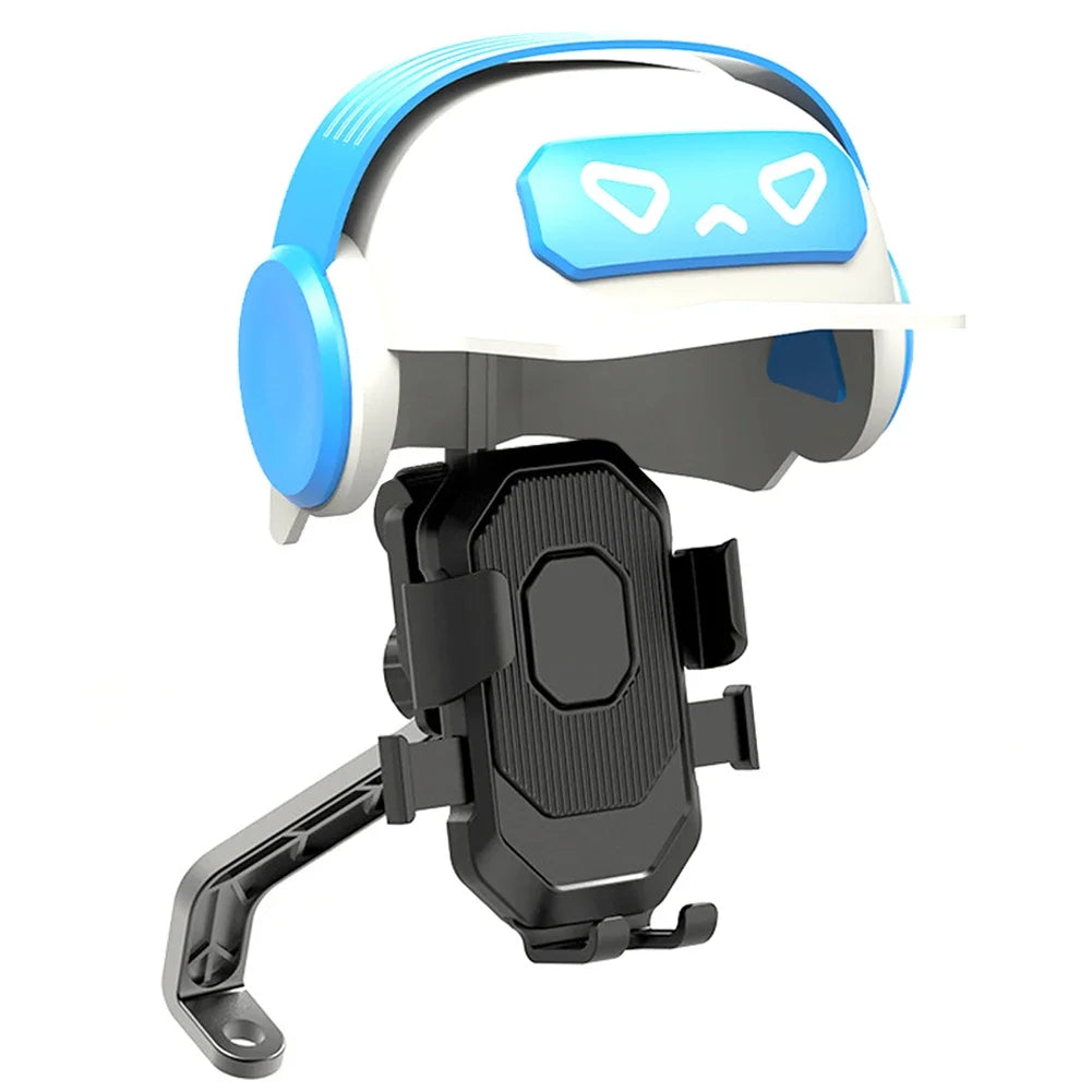 Cute Helmet Mobile Phone Holder