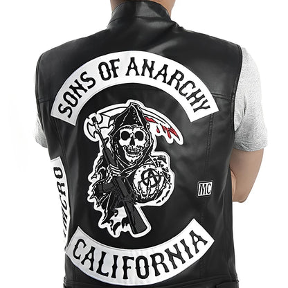 Sons of Anarchy Leather Motorcycle Vest 
