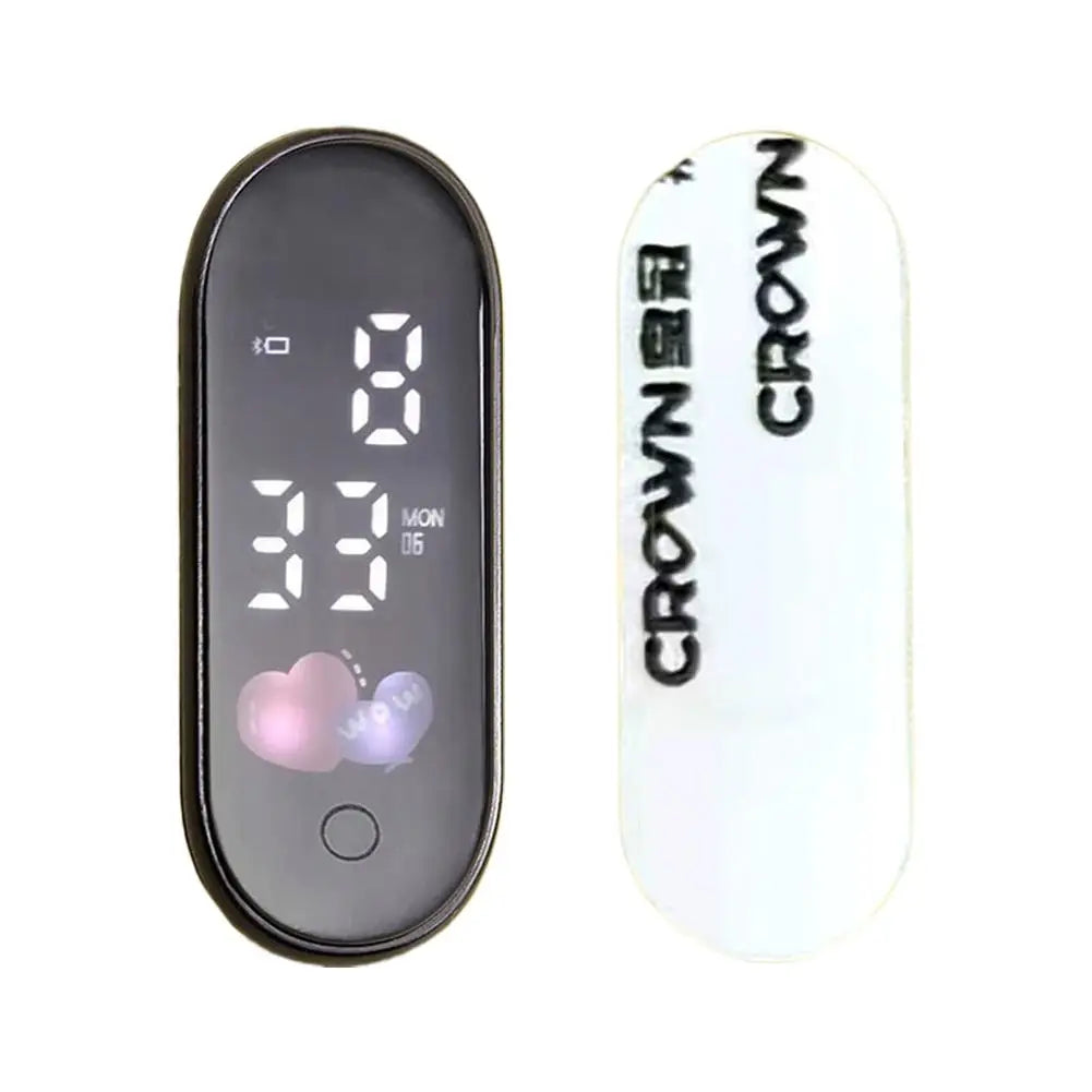 นาฬิกาขนาดเล็กแบบติดส่องสว่าง – นาฬิกา LED กันน้ำสำหรับแผงหน้าปัดรถจักรยานยนต์และรถยนต์