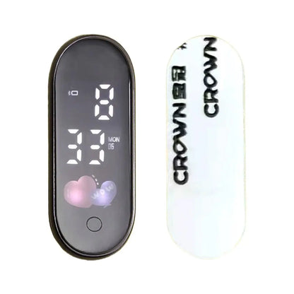 นาฬิกาขนาดเล็กแบบติดส่องสว่าง – นาฬิกา LED กันน้ำสำหรับแผงหน้าปัดรถจักรยานยนต์และรถยนต์