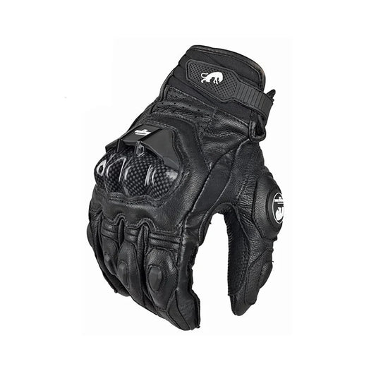 Guantes de cuero genuino de alta calidad para hombres 