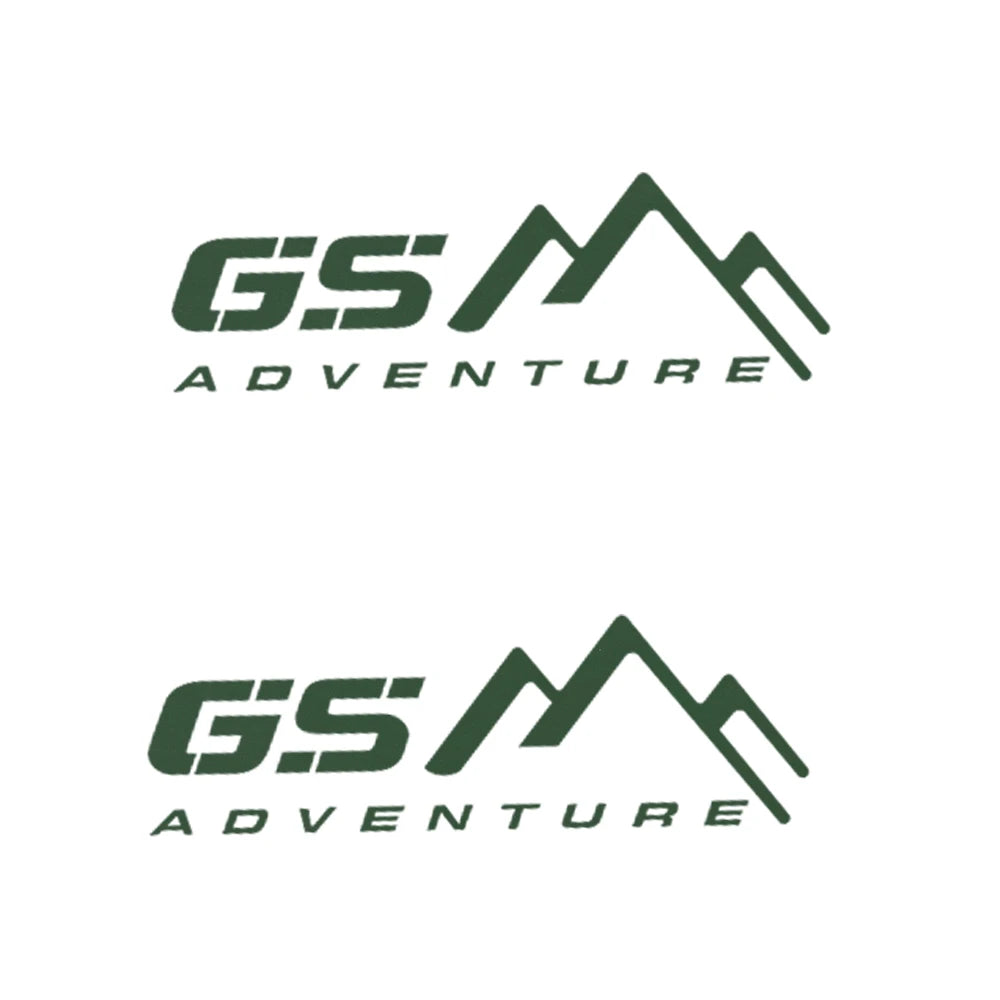 2PCS Adventure Reflector Sticker 