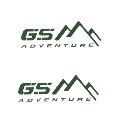 2PCS Adventure Reflector Sticker 