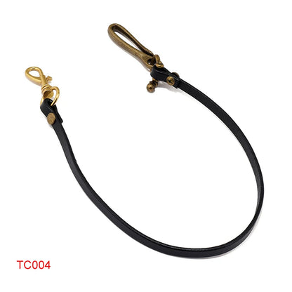 Chaîne de taille en cuir véritable