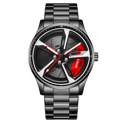 3D Rotating Rim Sport Watch