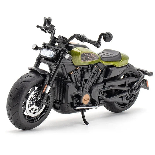 1:12 Alloy Sportster S Racing Motorcycle Model
