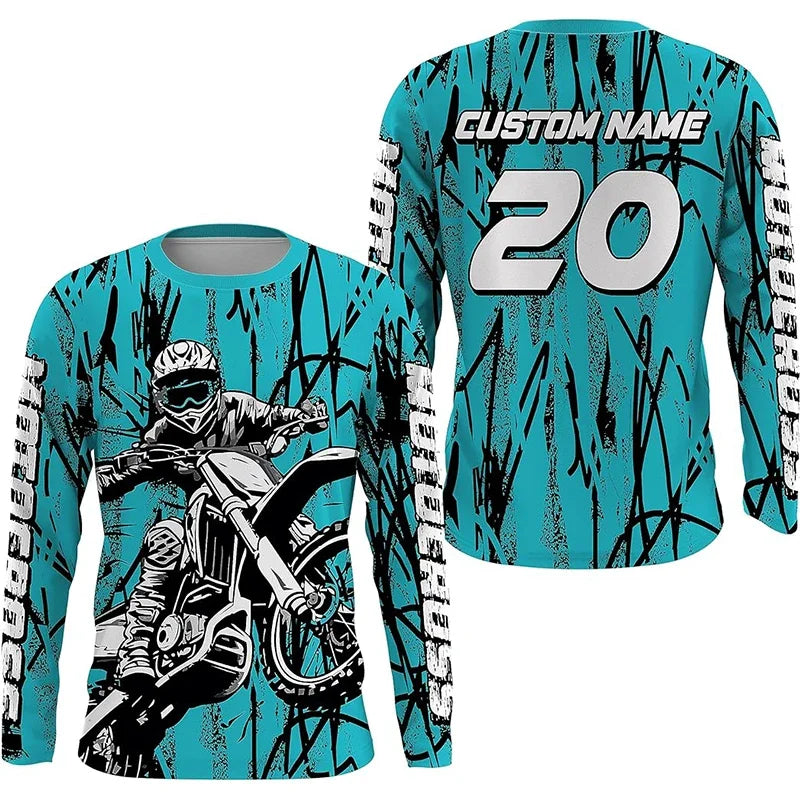 Riding Race Motorcycle Long Shirt