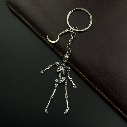 Skeleton Keychain Charm 