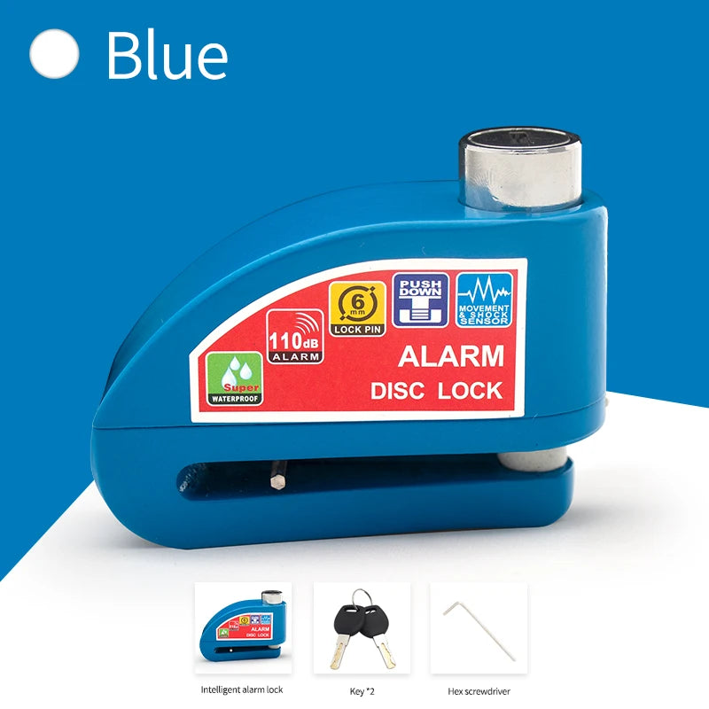 Verrouillage de disque d'alarme à décibels élevés