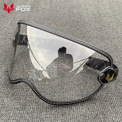 Ajuste de lente de visera de burbuja retro 