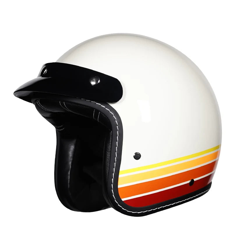 Casco de moto semiabierto 