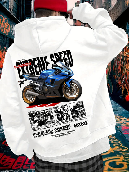 Racing Motorcycle Hooded 