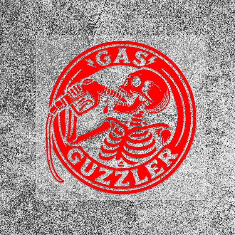 Gas Guzzler Decal