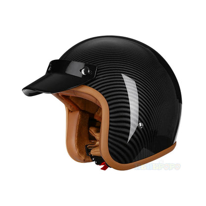 Retro Motorcycle Helmet – Classic Design 