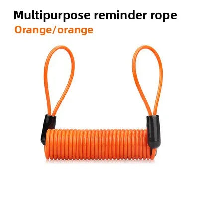 Câble de verrouillage de casque de moto