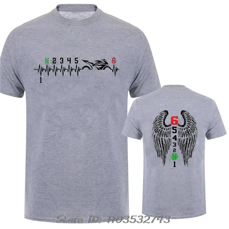 T-shirt 1N23456 Motorcycle Gear Biker 