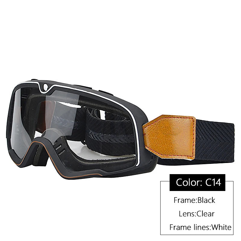 Vintage Racing Goggles