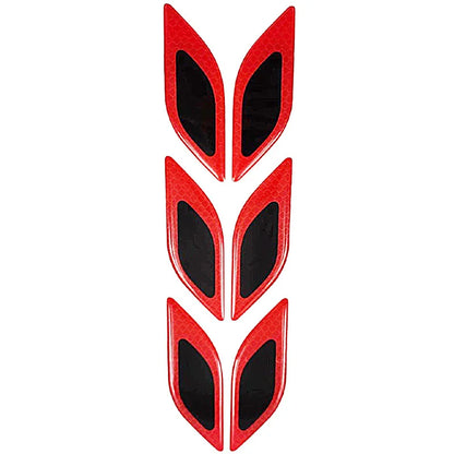 6pcs/Set Reflective Stickers Anti-Scratch