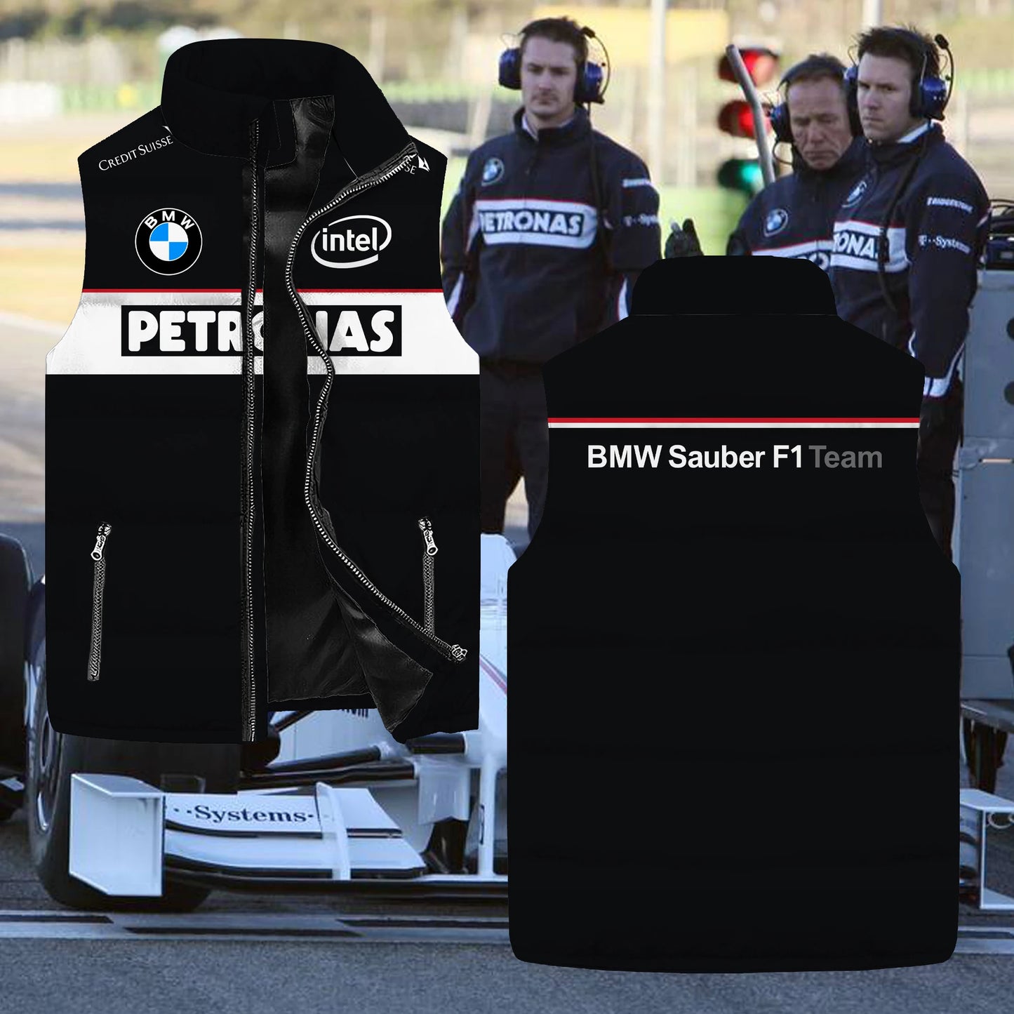 Motorcyclist Printed Vest for Men