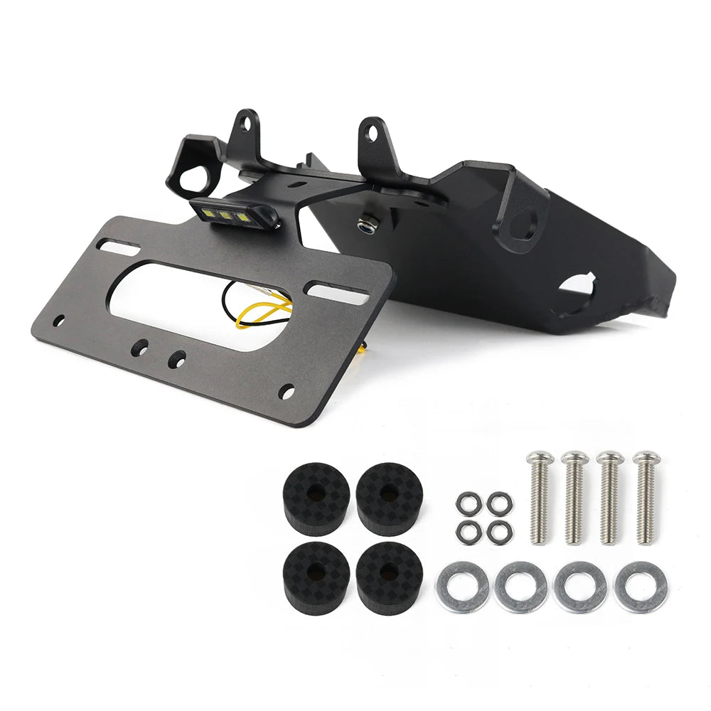 Motorcycle License Plate Holder Bracket 