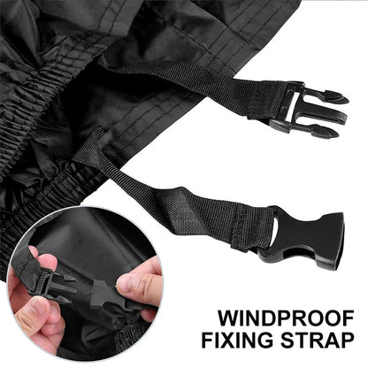 M Logo Windproof Motorcycle Cover 